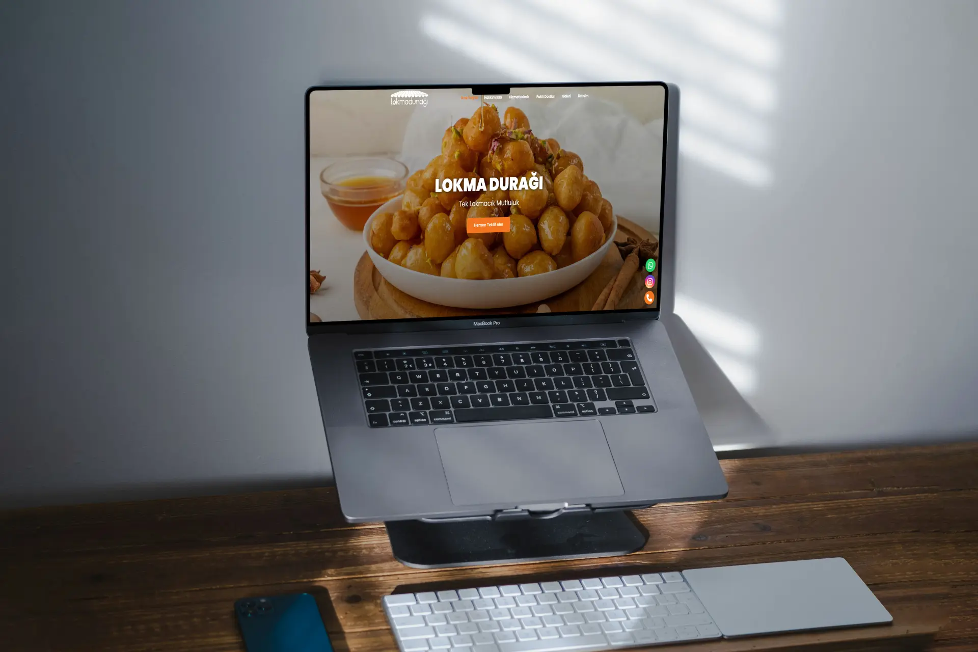 Didim Lokma Durağı web sitesi projesi